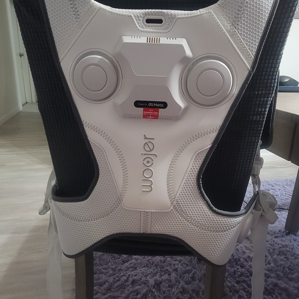 Woojer Meta White Gaming Vest